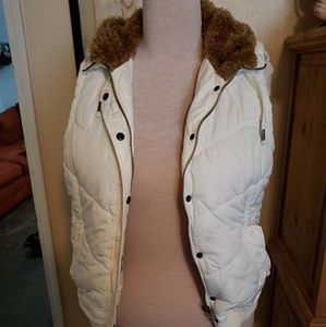American Eagle vest with hood